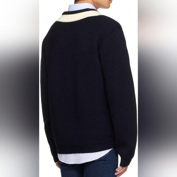 Tiger of Sweden Navy Puck Sweater - Picture 2 of 4